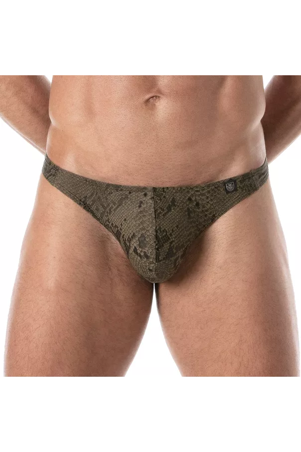 Splendid Swim Thong khaki