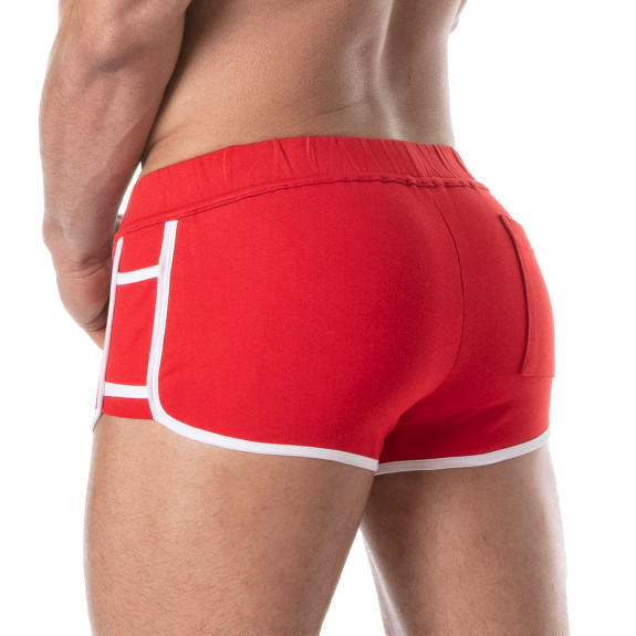 Retro shorts Red