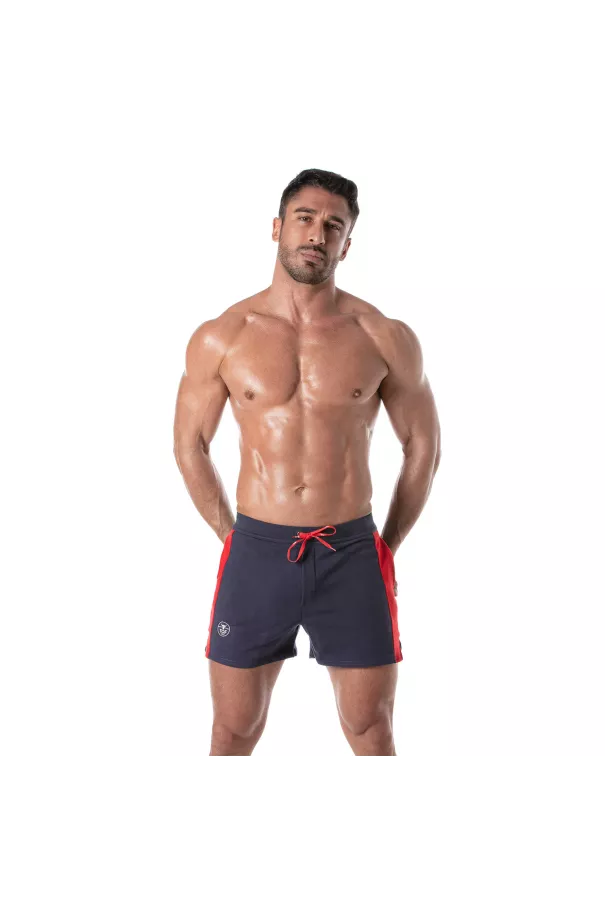 Sexy Football Shorts Navy - Men's Sexy Sport Shorts | TOF Paris