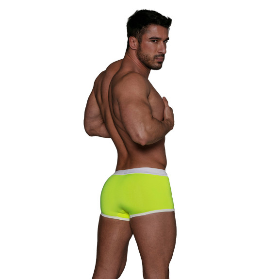 Neon Men's Swim Trunk Yellow - Sexy and Vibrant | TOF Paris