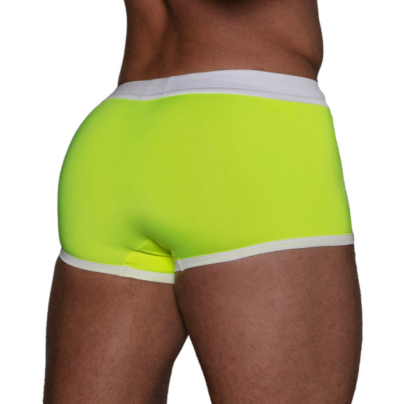 Neon Men's Swim Trunk Yellow - Sexy and Vibrant | TOF Paris