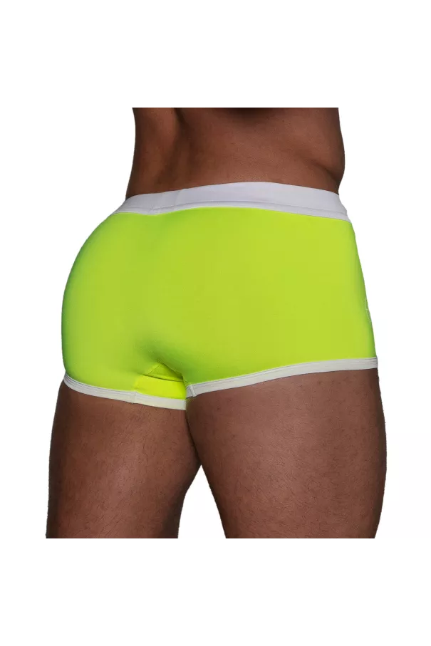 Neon Men's Swim Trunk Yellow - Sexy and Vibrant | TOF Paris