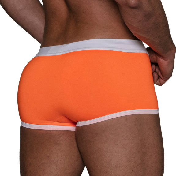 Neon Swim Trunks Yellow