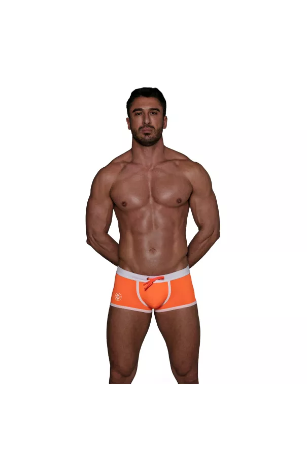 Neon Swim Trunks Yellow