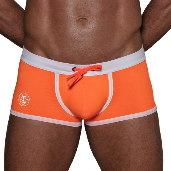 Neon Swim Trunks Yellow