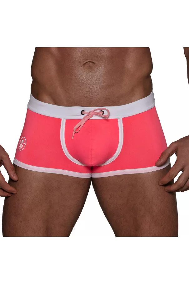 Neon Swim Trunks Yellow