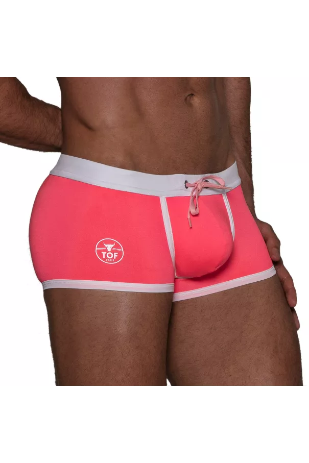 Neon Swim Trunks Yellow