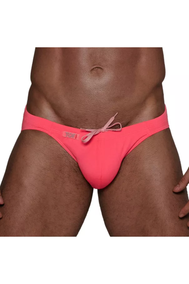 Neon Swim Minibriefs Yellow