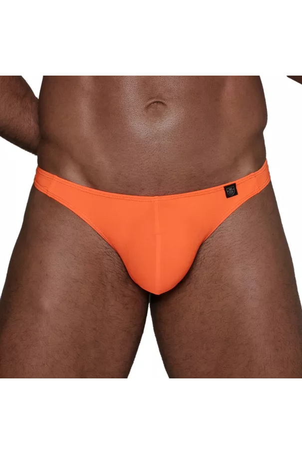 Neon Swim Thongs Orange