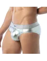 Magic brief silver from sideways