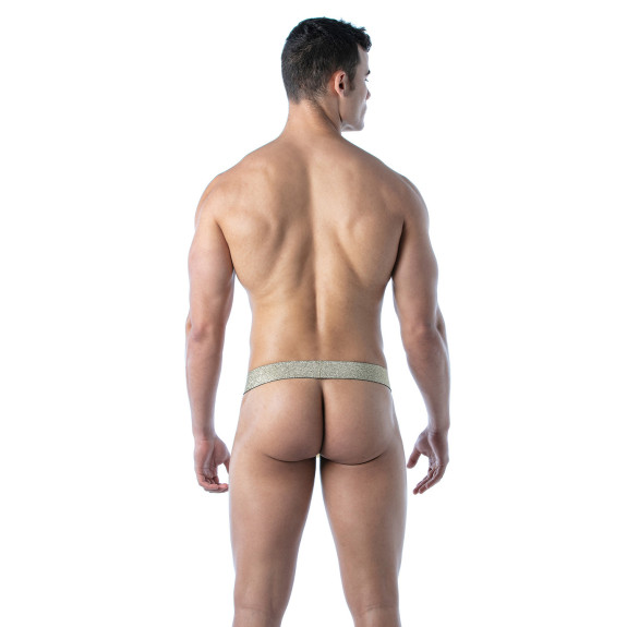 Magic Stringless Thong Gold