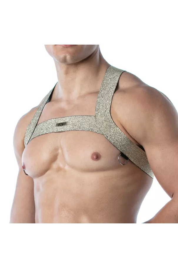 Magic H Harness Gold – Sexy and Trendy Men’s Harness | TOF Paris