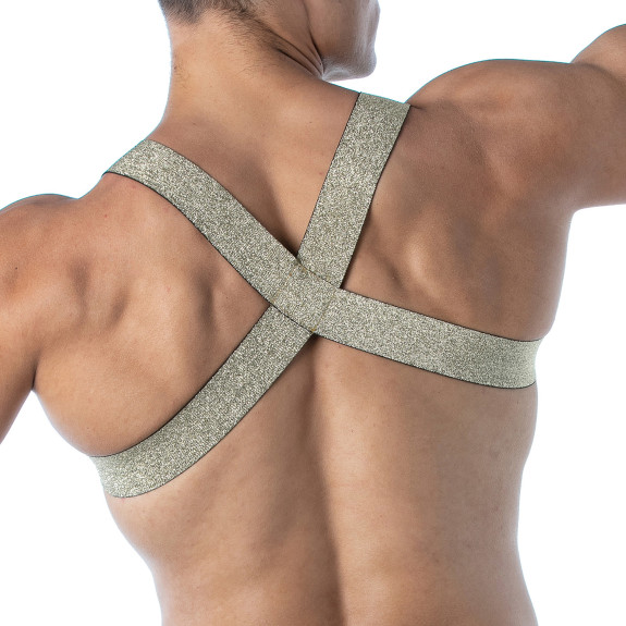 Magic H Harness Gold – Sexy and Trendy Men’s Harness | TOF Paris