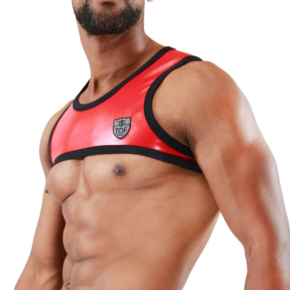 Deri Harness Red - TOF-PARIS.com