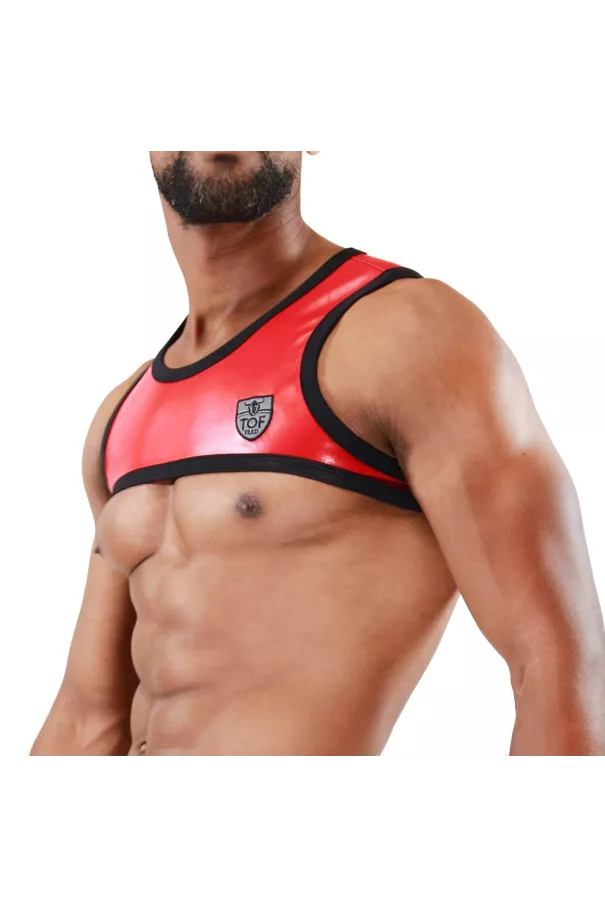 Deri Harness Red - TOF-PARIS.com