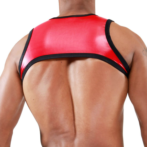 Deri Harness Red - TOF-PARIS.com