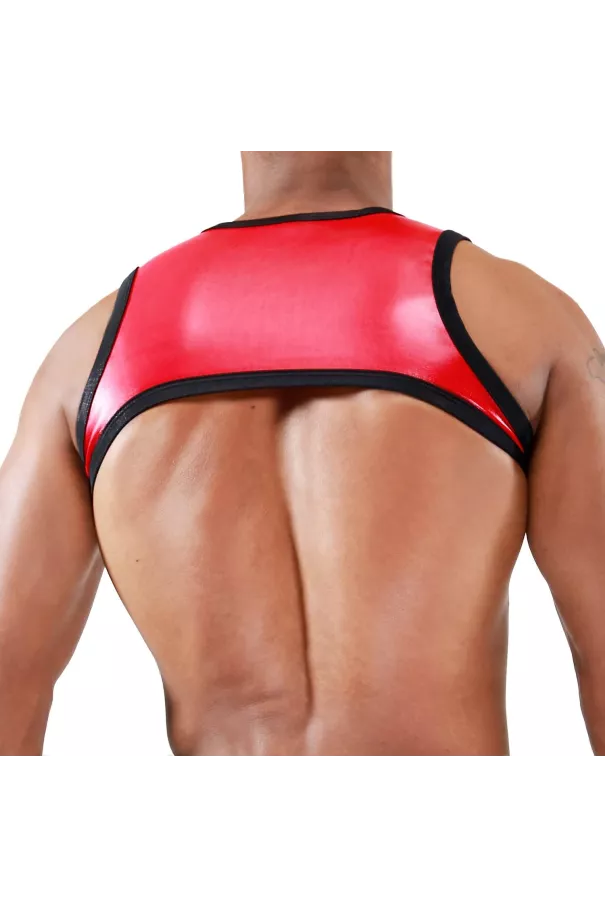 Deri Harness Red - TOF-PARIS.com