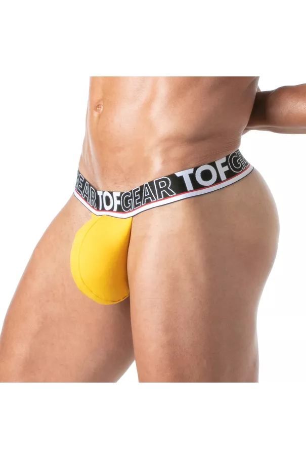 Champion Stringless Thong Yellow