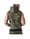 Army Sleeveless Hoodie
