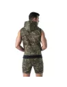 Army Sleeveless Hoodie