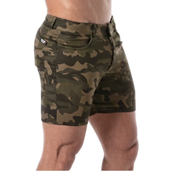 Army Mid-thigh Shorts