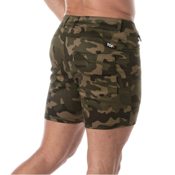 Army Mid-thigh Shorts