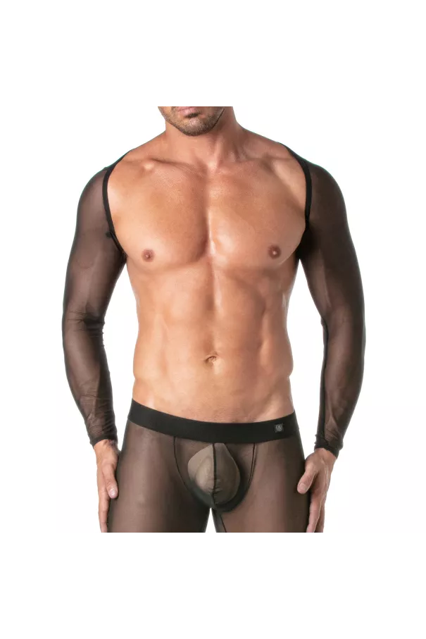 Men's mesh bolero