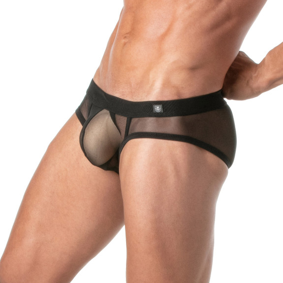 Mesh briefs for men
