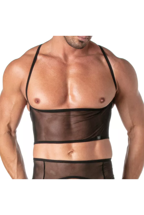 Men's mesh bustier