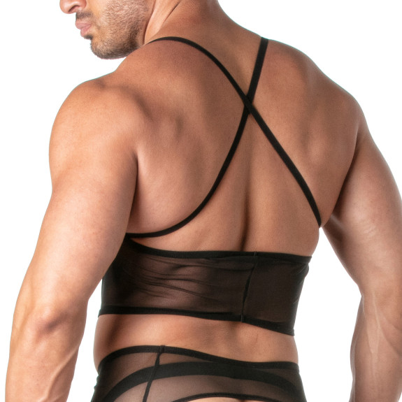 Men's mesh bustier