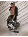 Mesh Kimono Vest for men