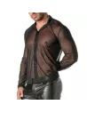 Mesh Long Sleeve Shirt