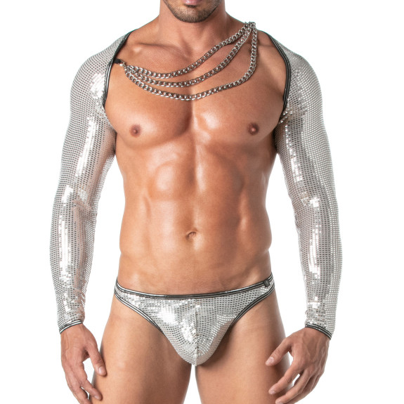 Glitter Chains Silver for men