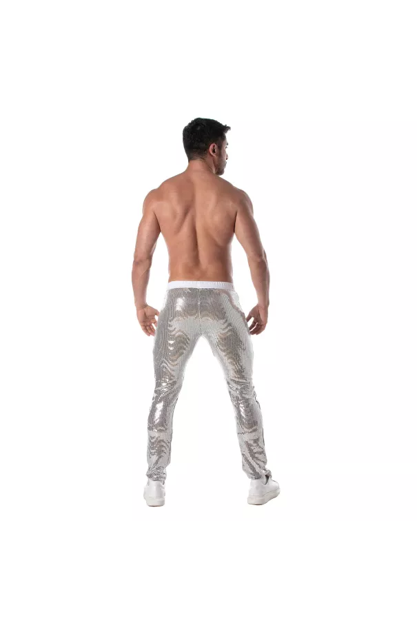 Glitter Pants Silver for men