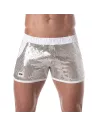 Glitter Shorts Silver for men