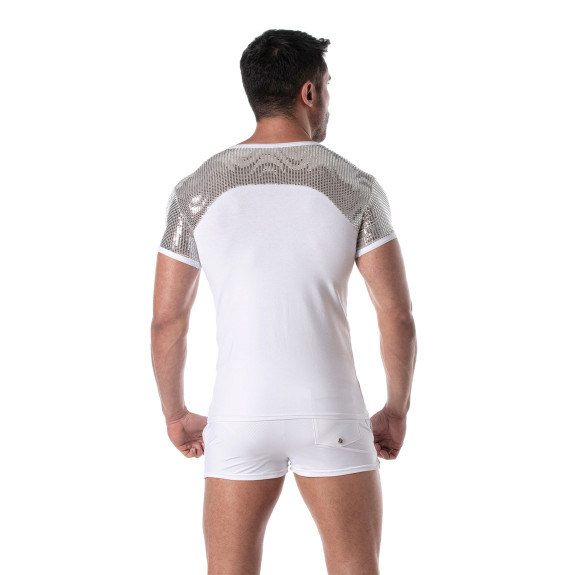 Glitter T-shirt Silver for men
