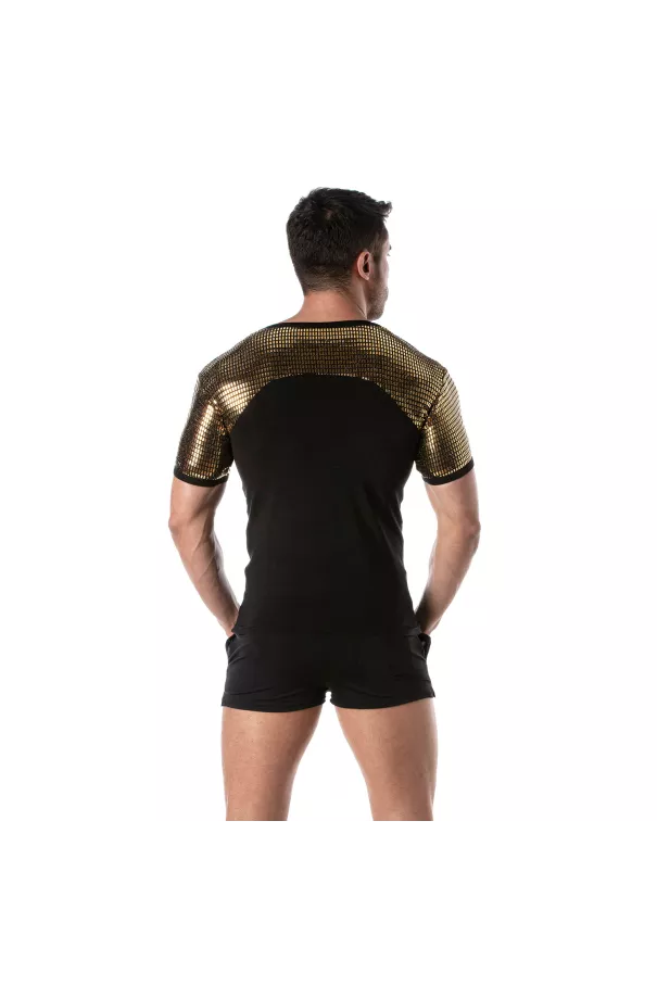 Glitter T-shirt Gold for men