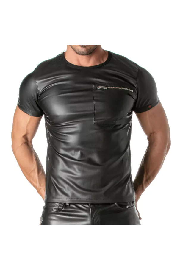 Kinky Zipped Pocket T-shirt for men