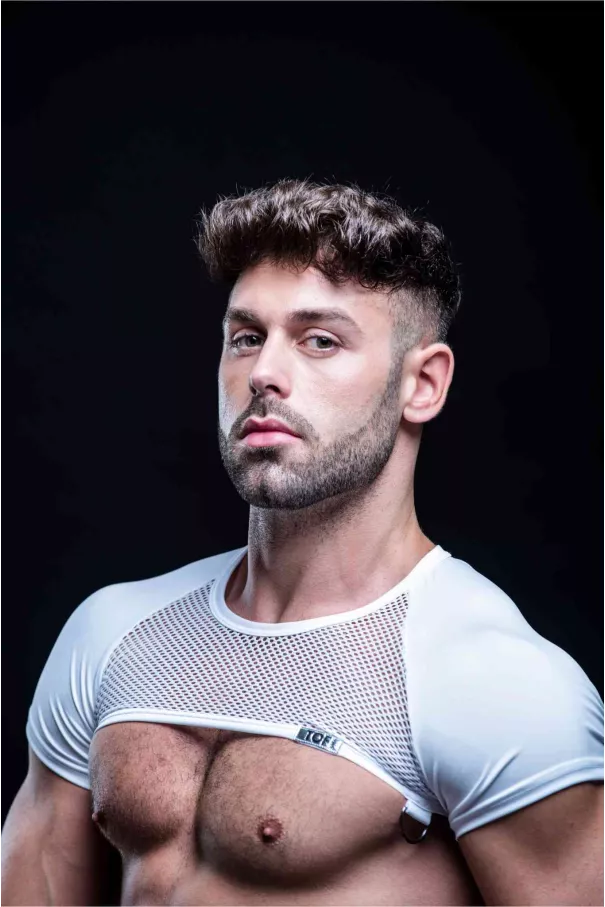 Circuit Mesh Full Harness - White | Tof Paris