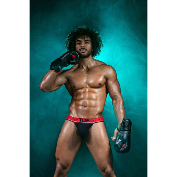 Stringless Thong Men Black - Comfort and Bold Style | TOF Paris