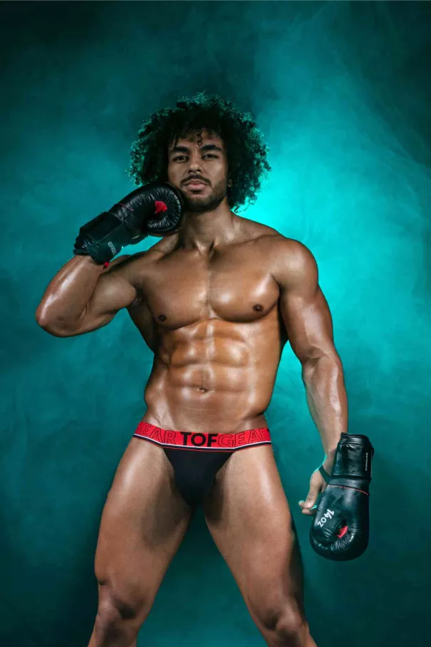 Stringless Thong Men Black - Comfort and Bold Style | TOF Paris
