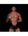 Fetish Singlet Black/Red