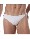 Swim Chain Briefs White