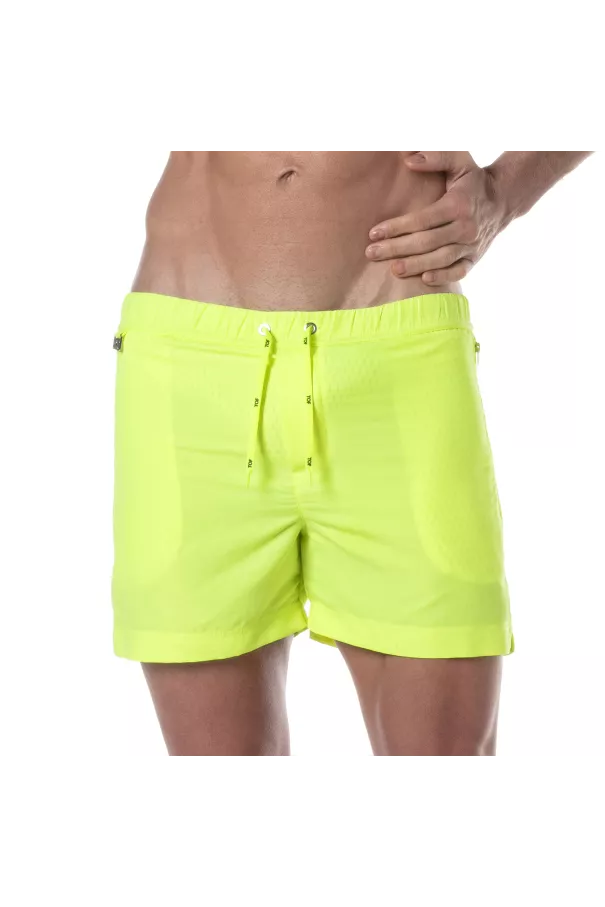 Neon Long Shorts Yellow