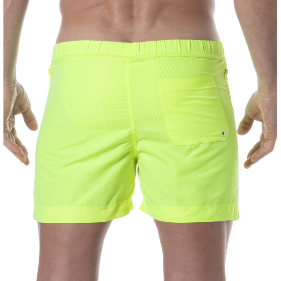 Neon Long Shorts Yellow