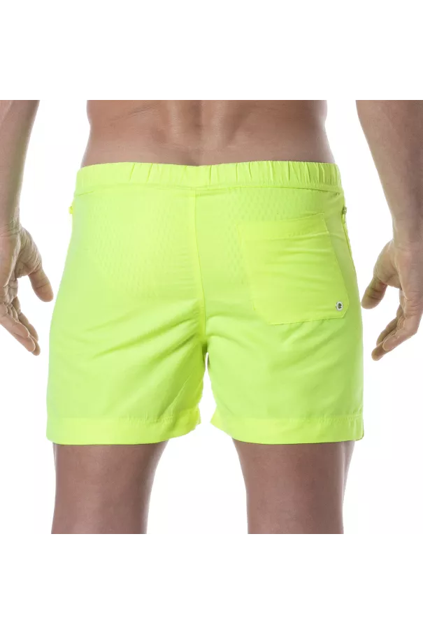 Neon Long Shorts Yellow