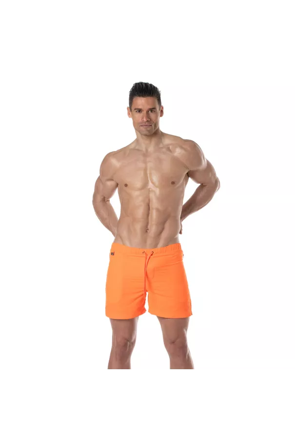 Neon Long Shorts Orange