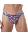 Print Swim Mini Briefs Blue