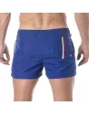 Mid Thigh Swim Shorts Royal Blue from the back