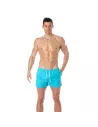 Mid Thigh Swim Shorts Turquoise